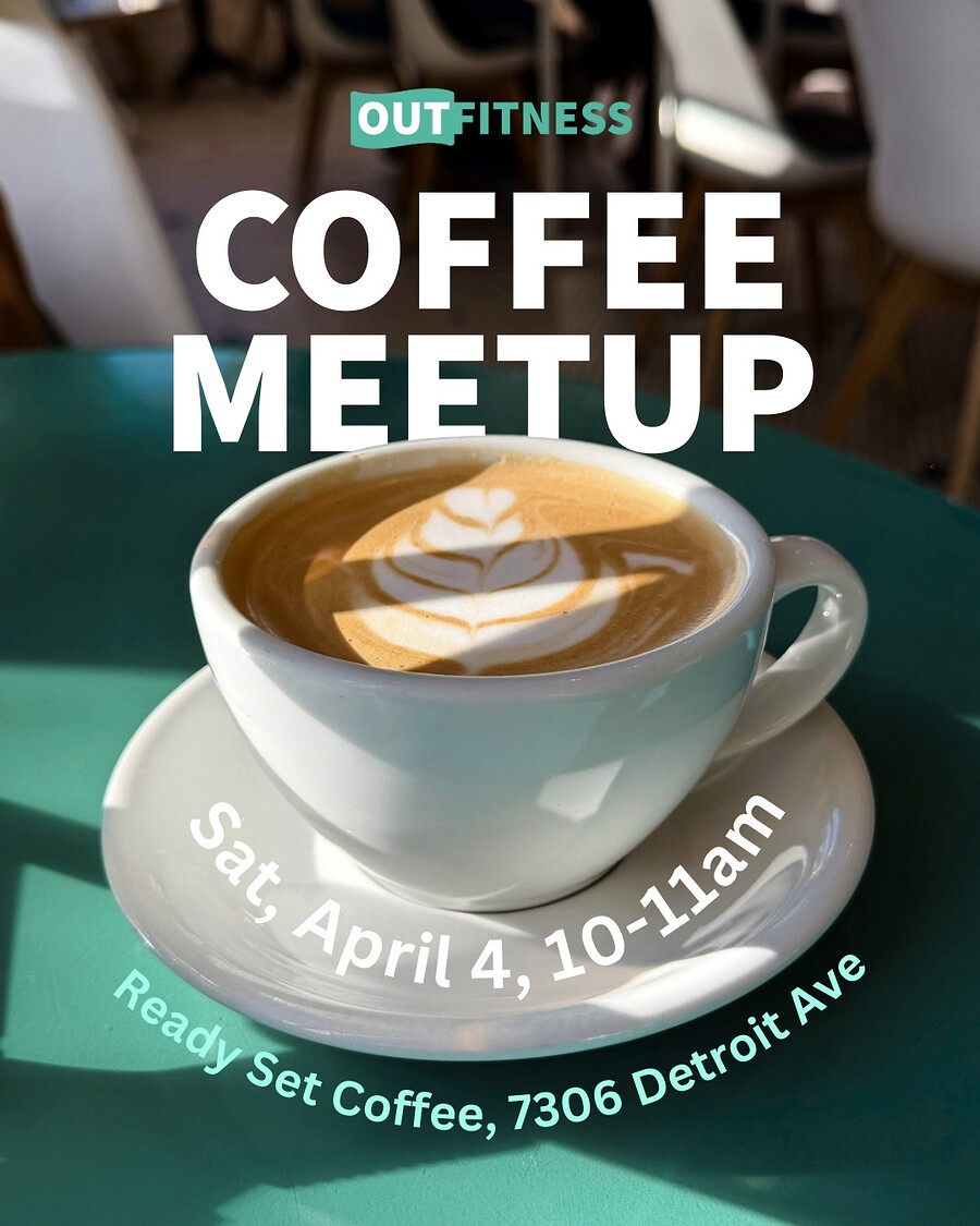 Coffee Meetup, April 4, 10-11am, Ready Set Coffee